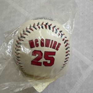 Limited Edition McGwire Baseball